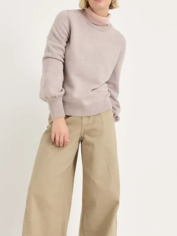 Almond Crew Neck Sweater