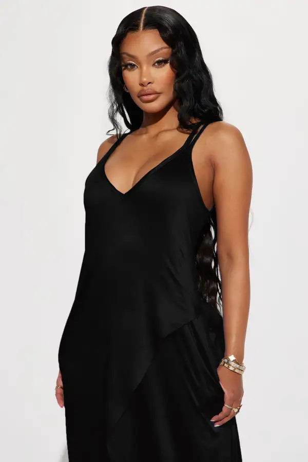 Camille Maxi Dress - Black