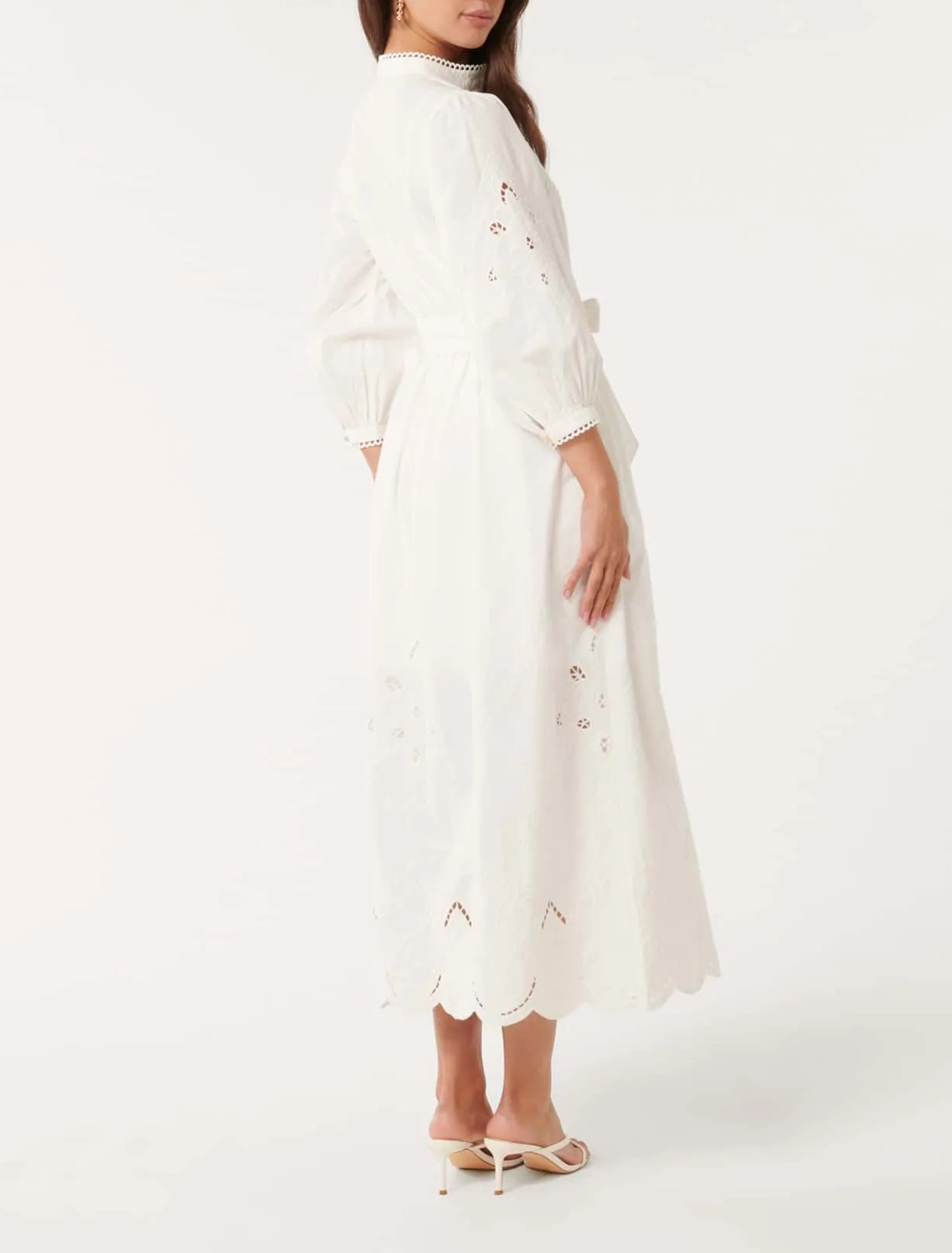 Crew Neck Midi Dress