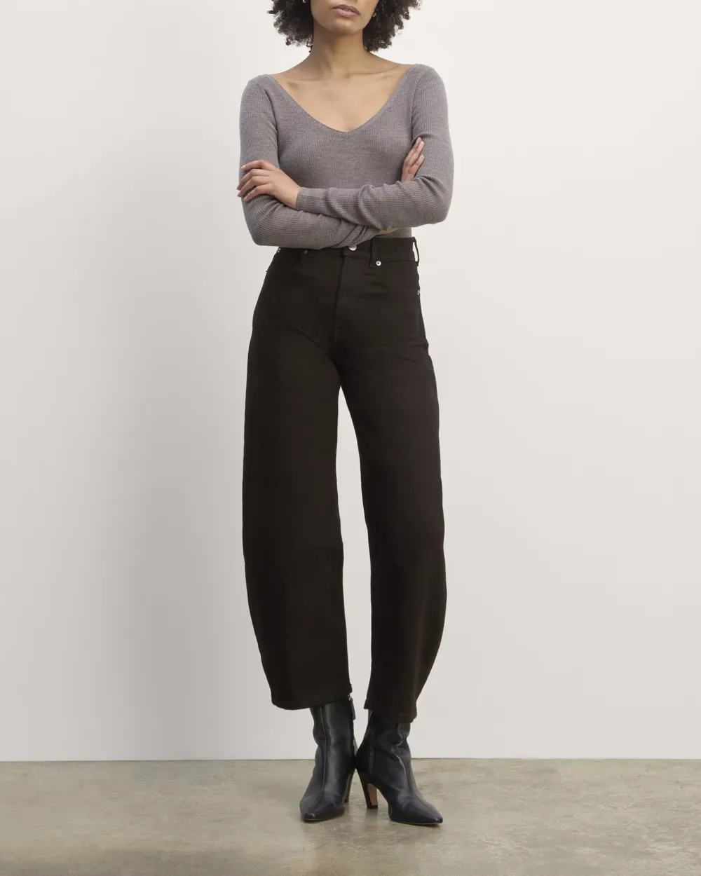 Straight Leg Way-High Jean