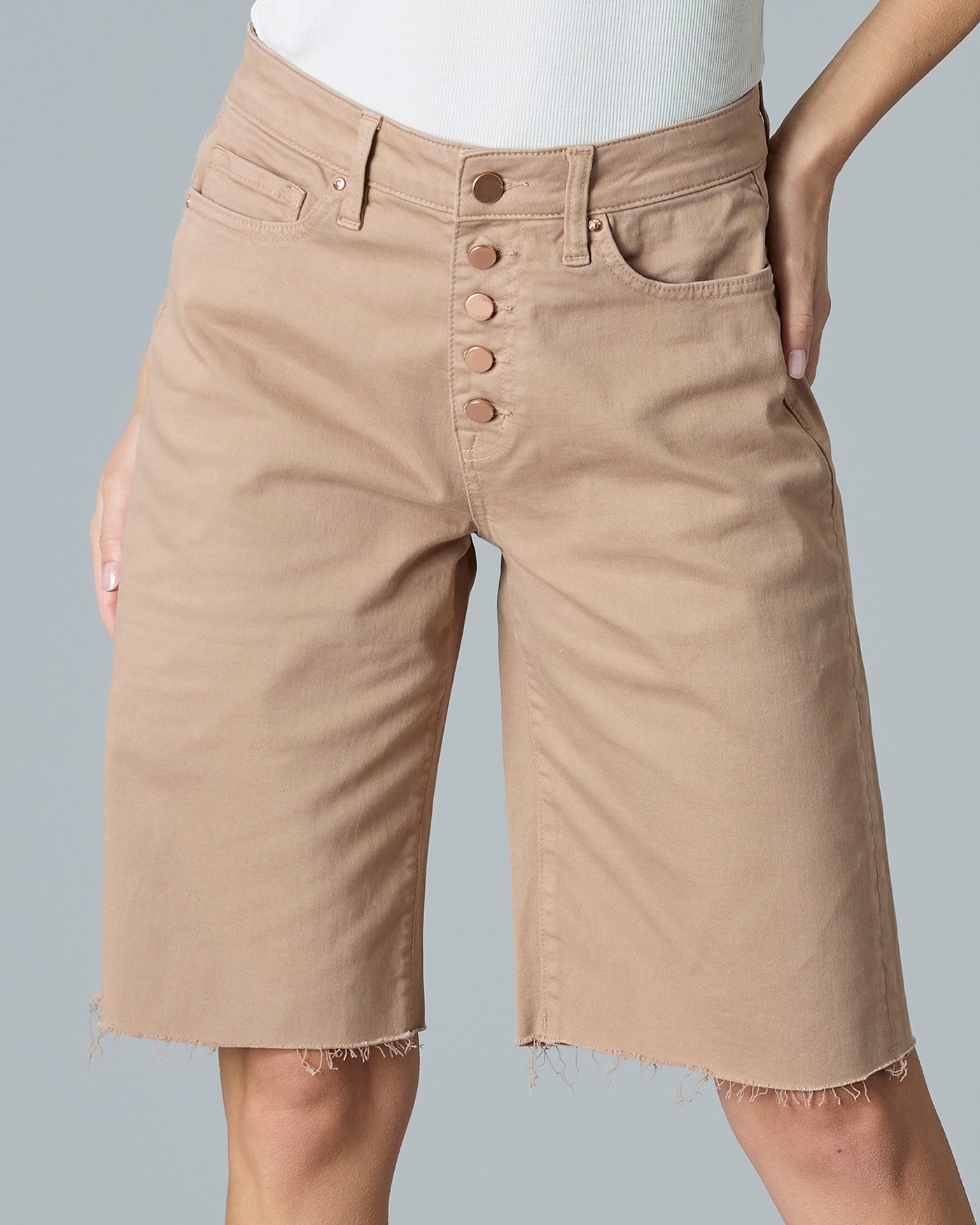 Brown Sugar Mid Length Short