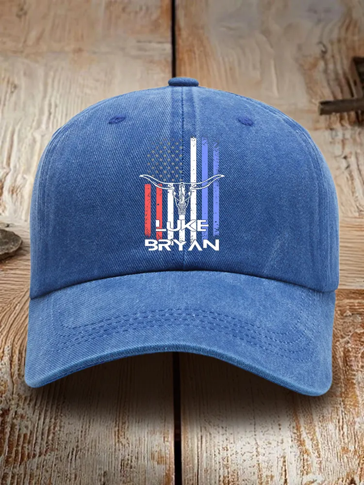 Luke Bryan Washed Baseball Cap