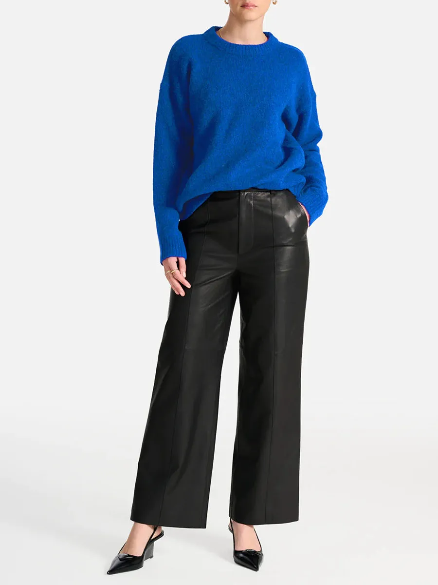 Loose Mohair Knit Sweater