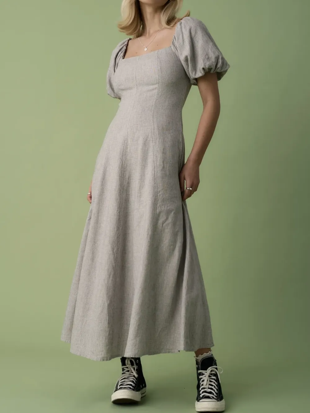 Puff Sleeve Dress