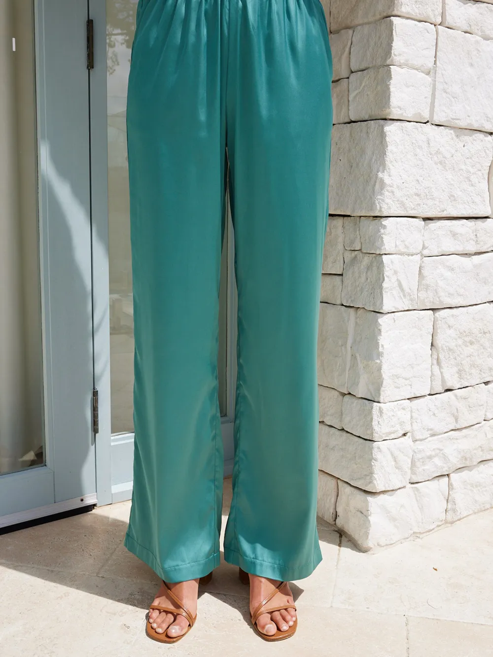 Green Daily High waisted Pants