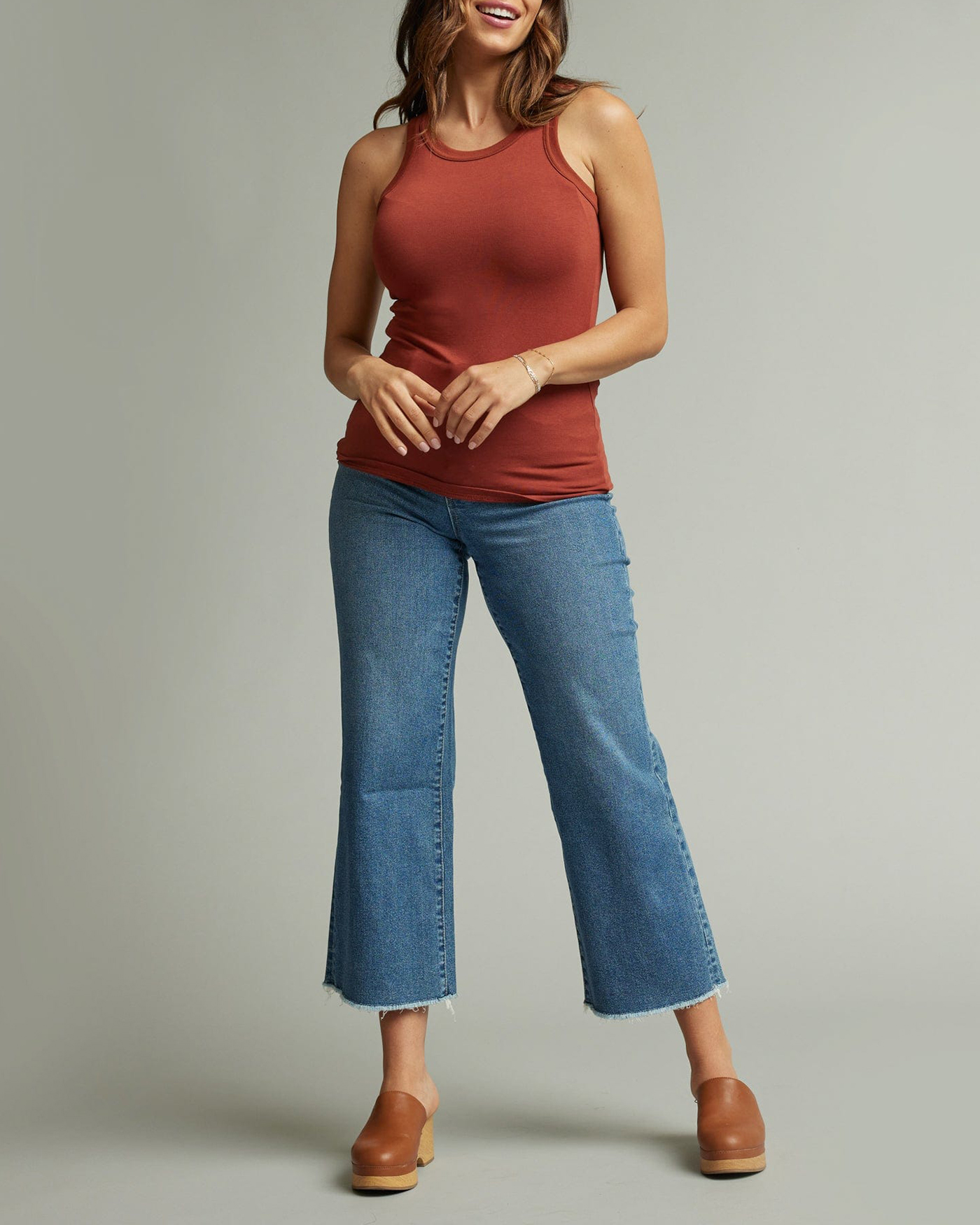 Crew Neck Tank Top