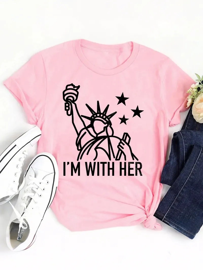 I'M With Her Teacher T-Shirt