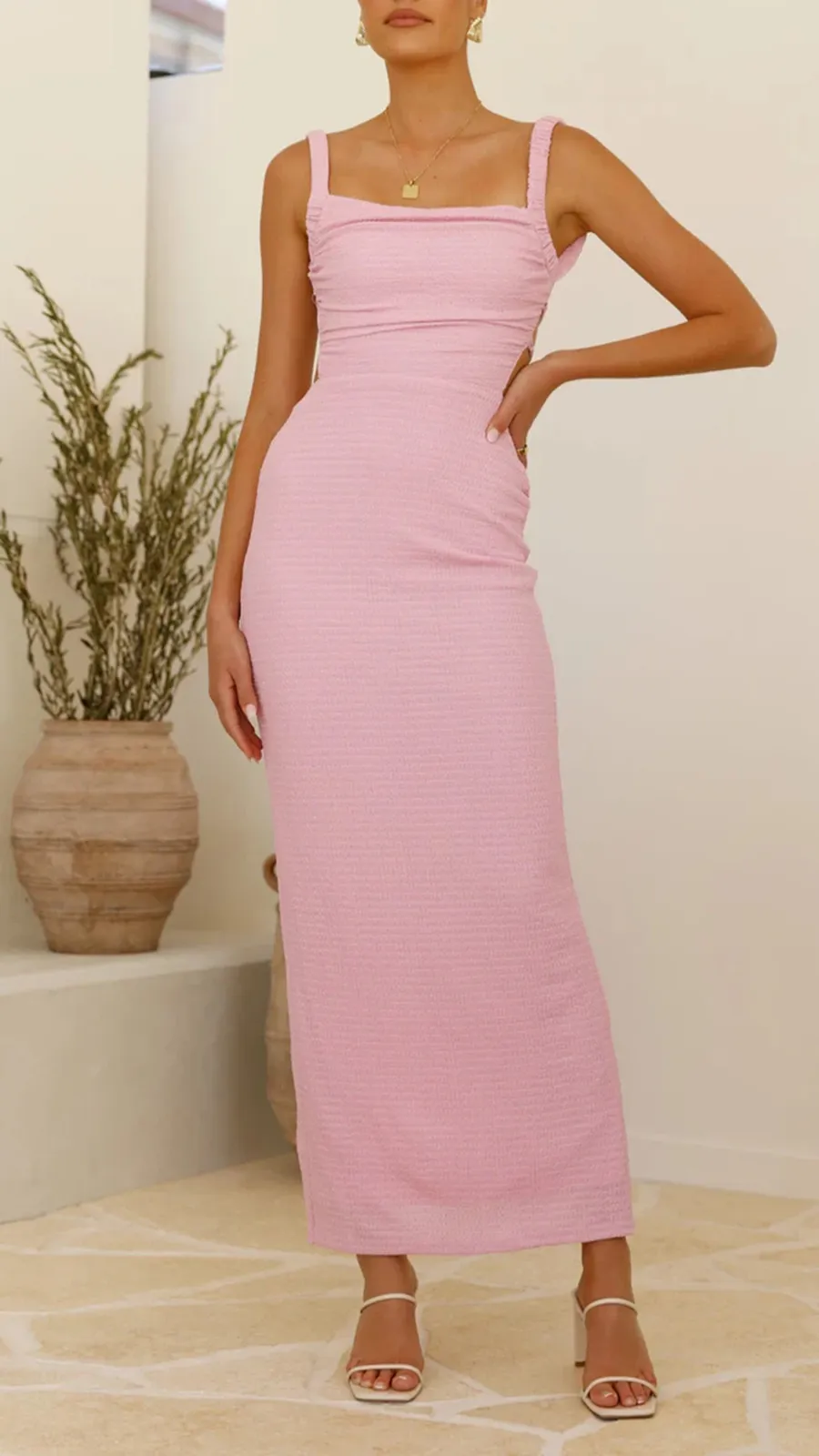 Gentle Midi Dress