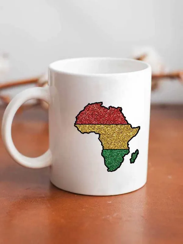A Mug With Double-Sided Printed Black History