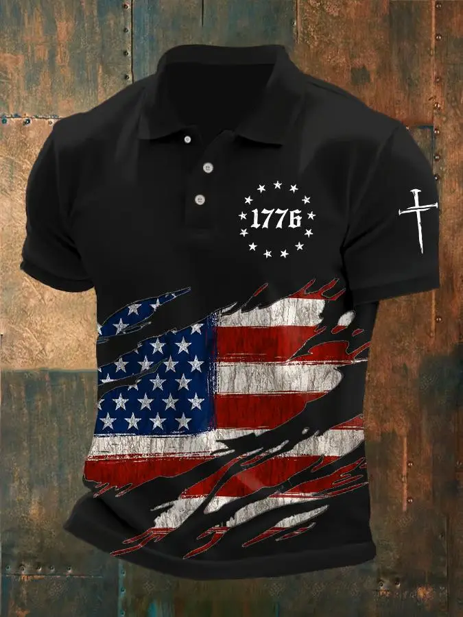 Men's Independence Day Polo Shirt