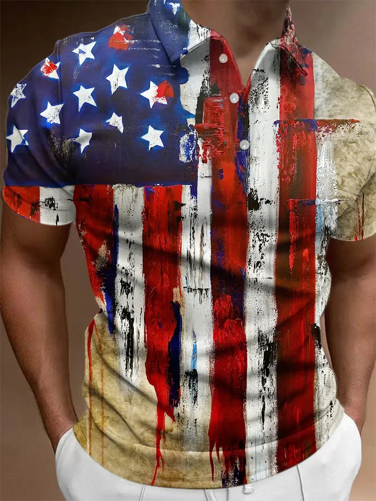 Men's Independence Day Polo Shirt
