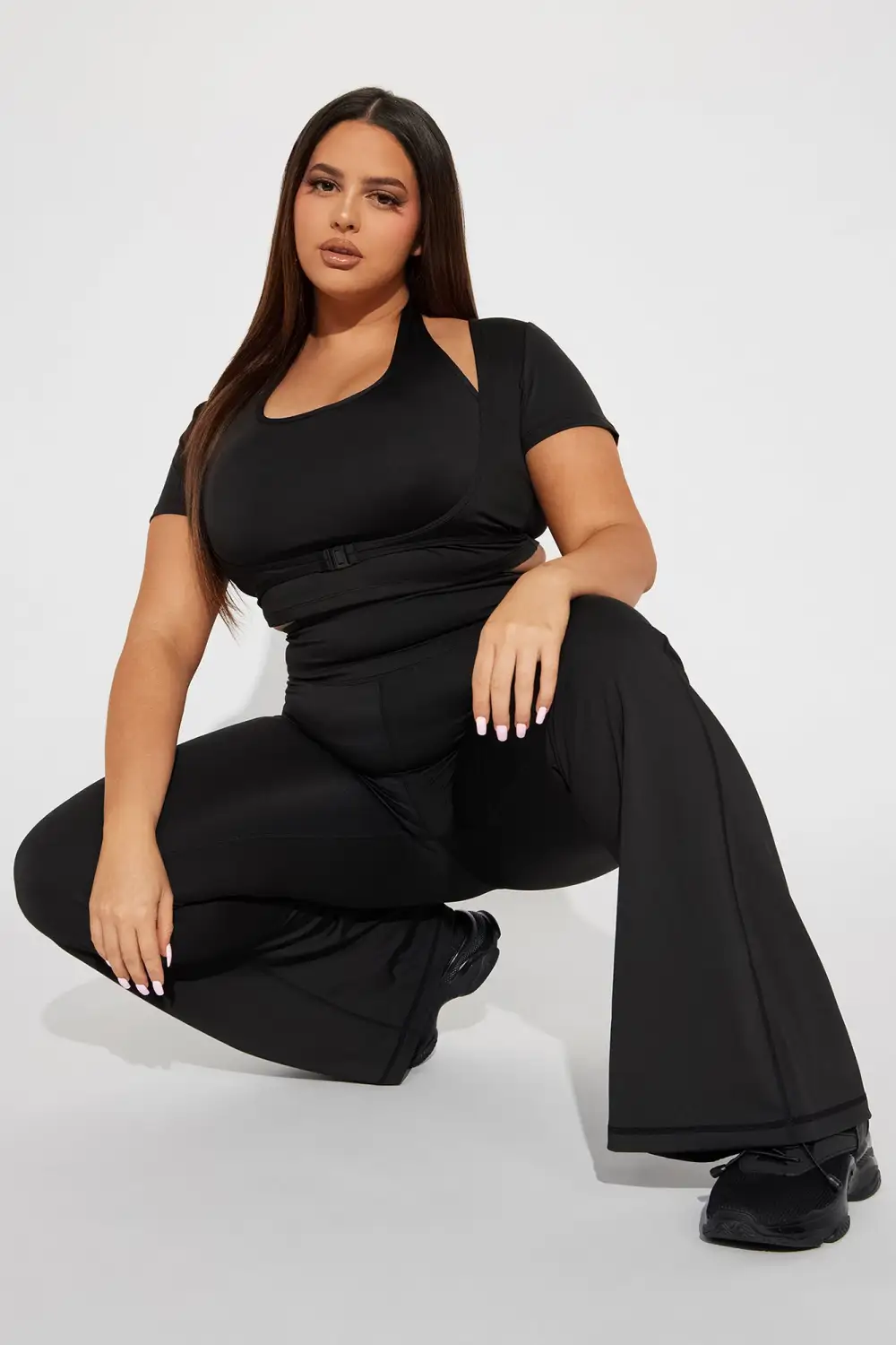Lily Active Top - Black