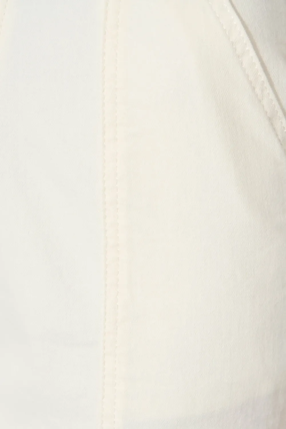 White Belted High Waist Casual Shorts