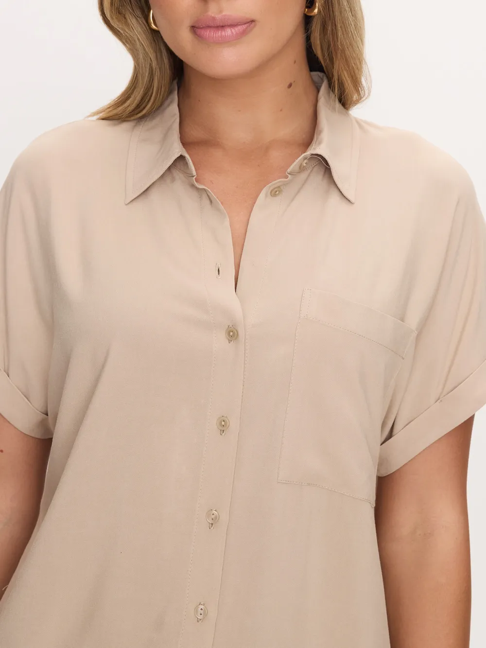 Striped Utility Shirt