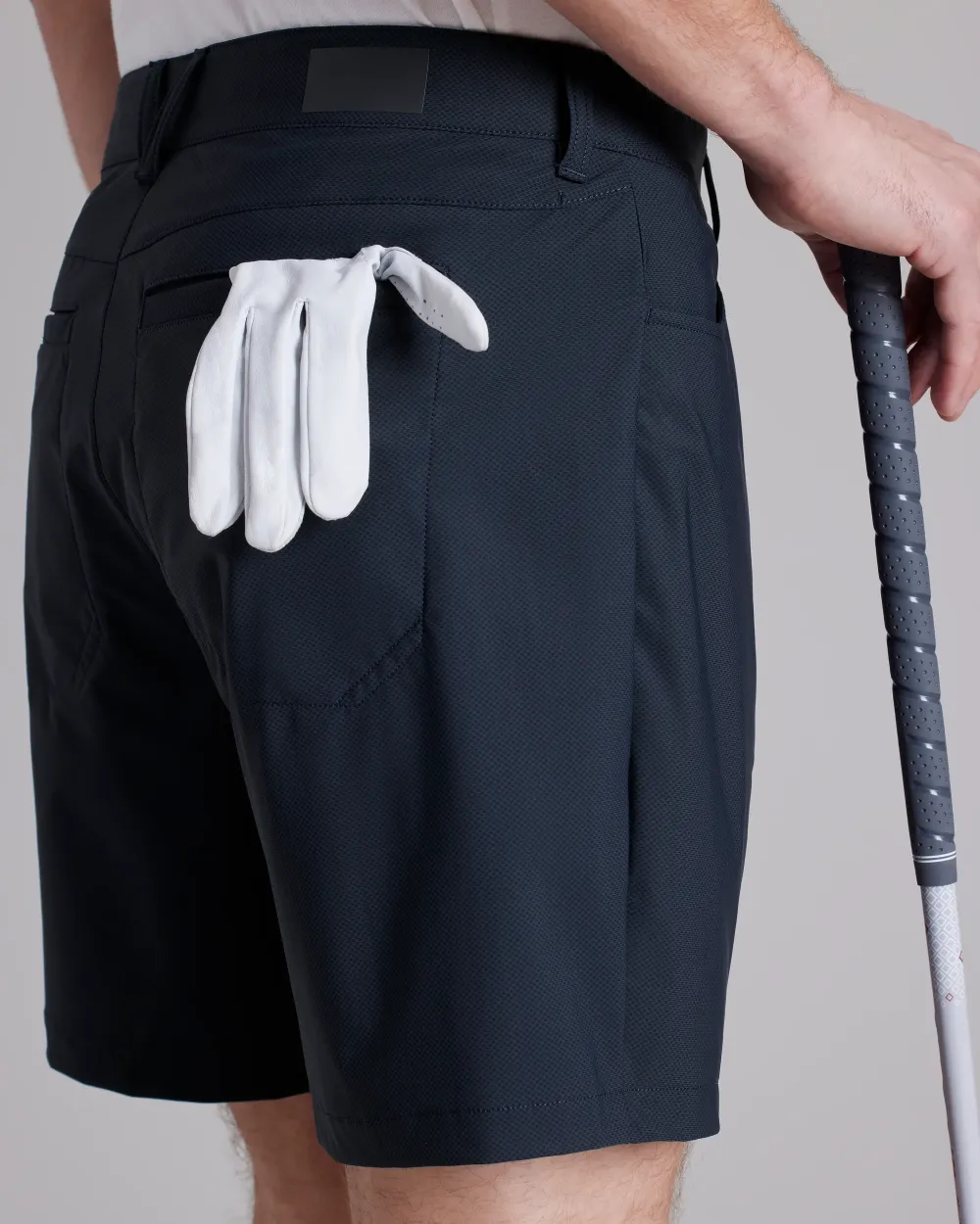 Gray Slim - Fit Men's Shorts