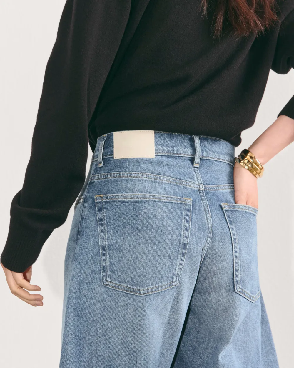 Straight Leg Way-High Jean