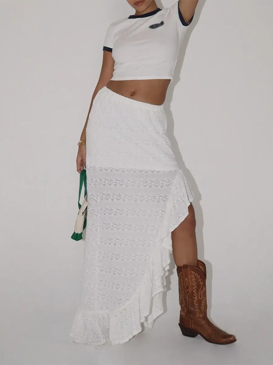 Dance Till Dawn Lace Skirt