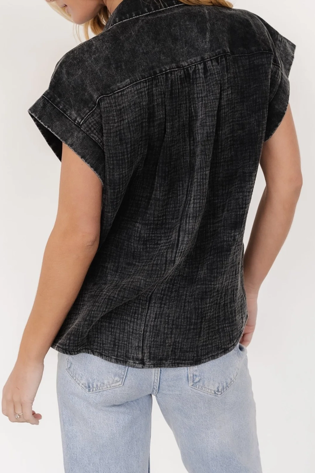Daily Soft And Breathable Turn-Down Collar Shirt
