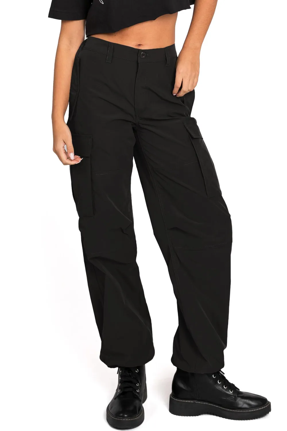 Olive Green Skater - Style Cargo Pants
