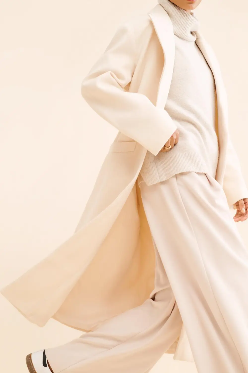 Women's Cream Coat