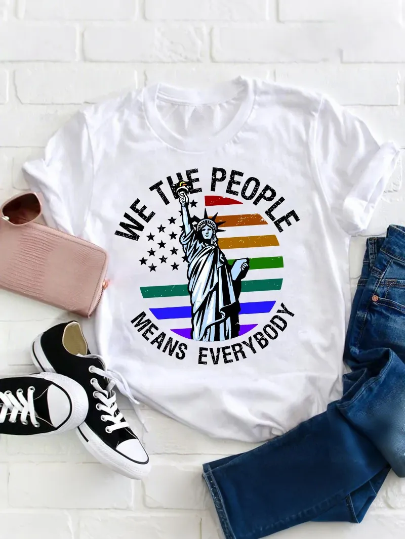 We The People Means Everybody Teacher T-Shirt