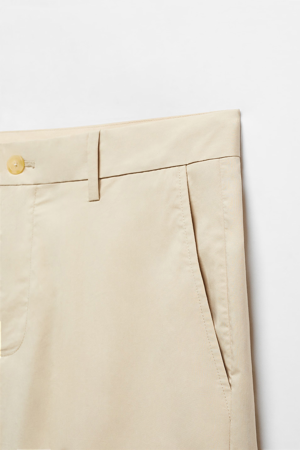 Slim Fit Cotton Shorts