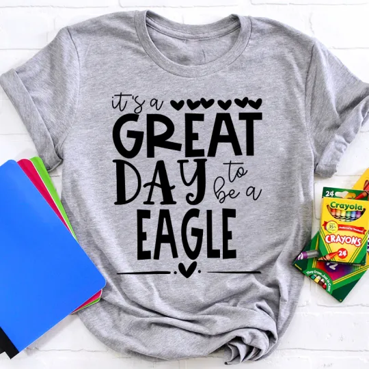 Heart And Font Matching Graphic T-Shirt
