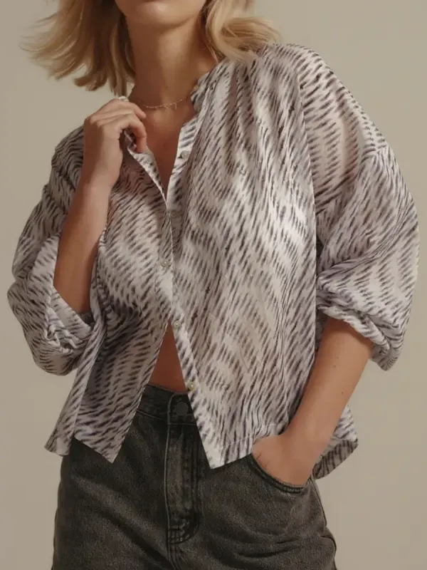 Elementary Gather Detail Blouse