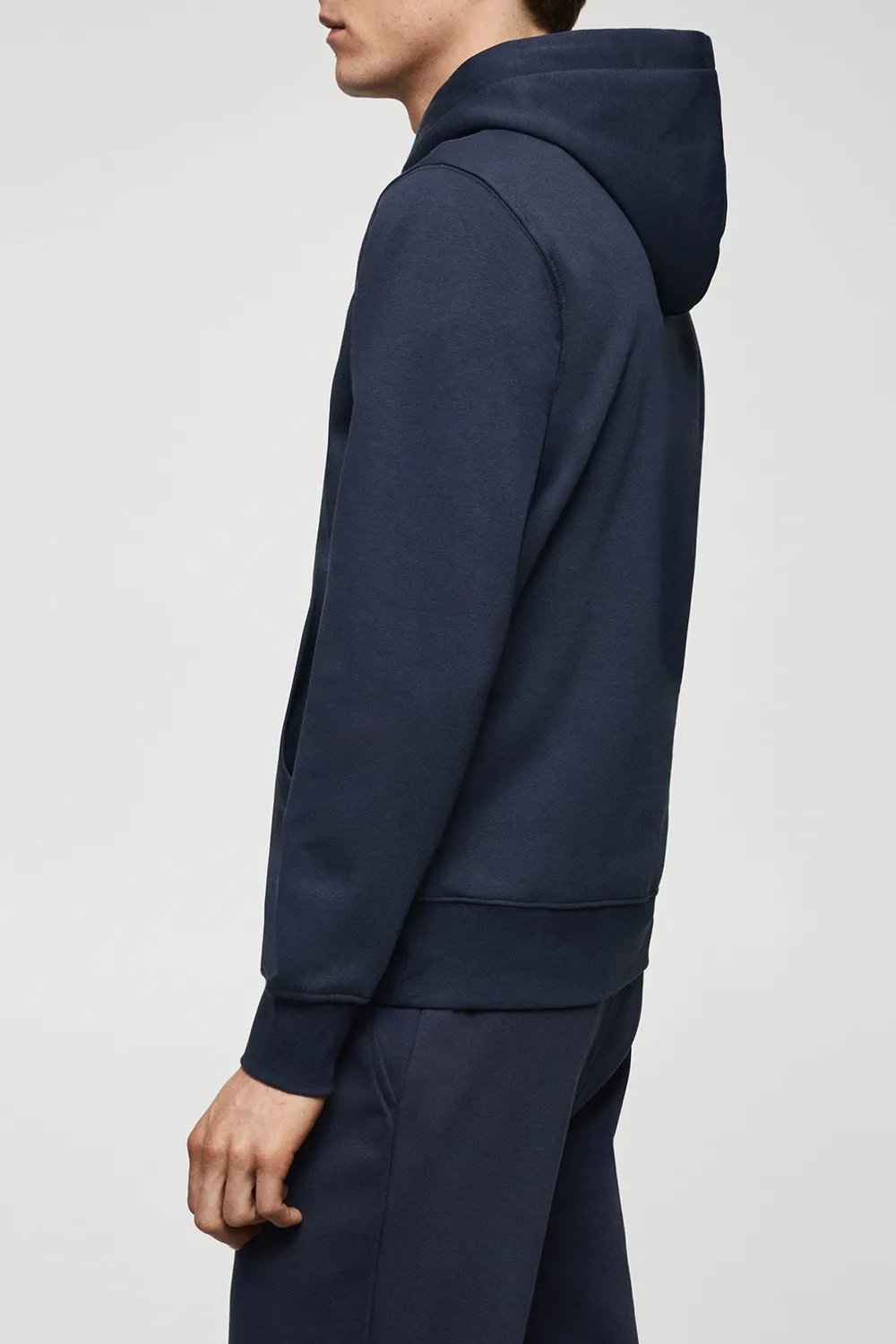 Kangaroo Hooded Cotton Sweatshirt