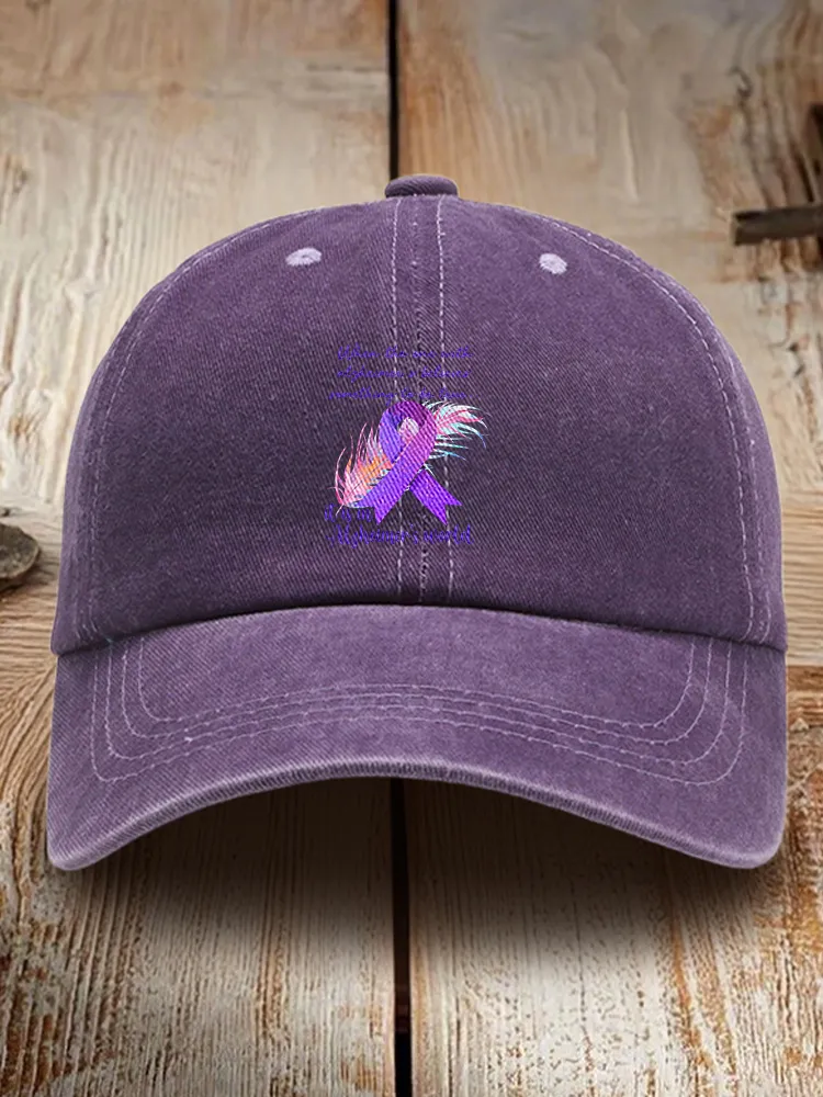 Alzheimer's Awareness Baseball Cap