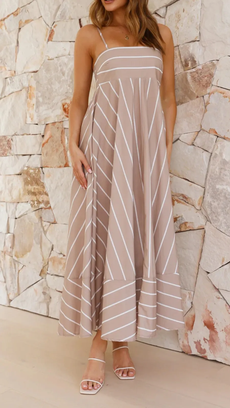 Relaxed Fit Maxi Dress