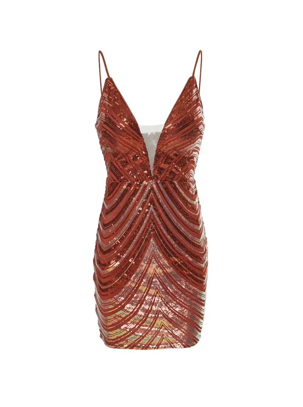 Sleeveless Sequin Bodycon Mini Dress