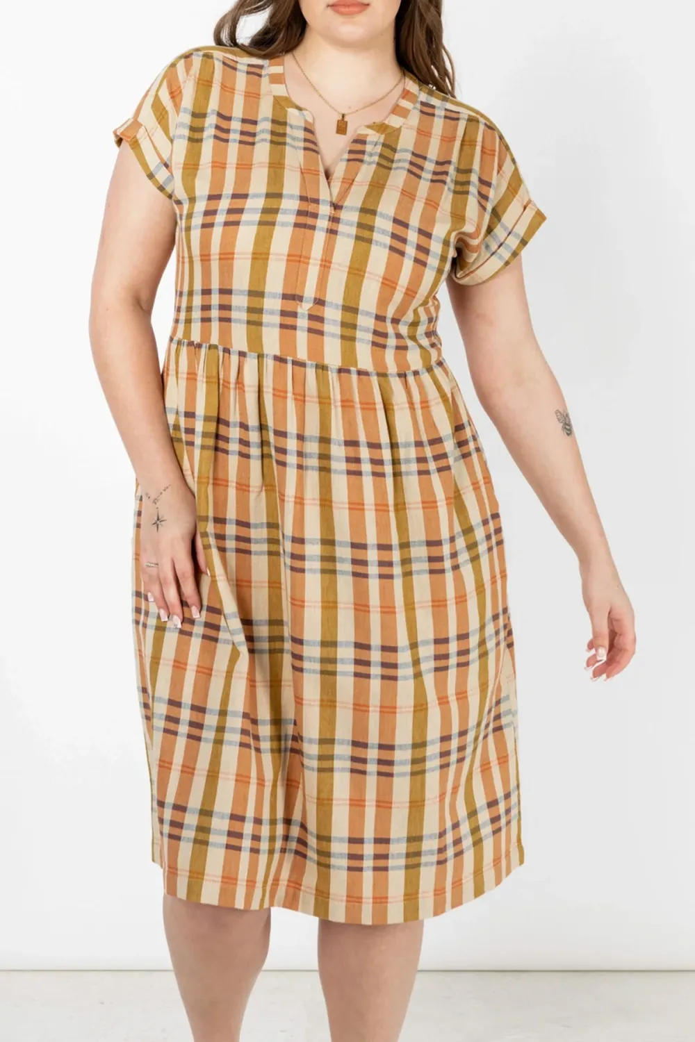 The Non-Stretch Cotton Dress
