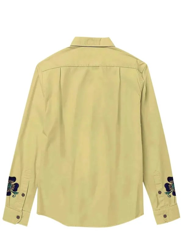 Vintage Western Cowboy Music Long Sleeves Shirt