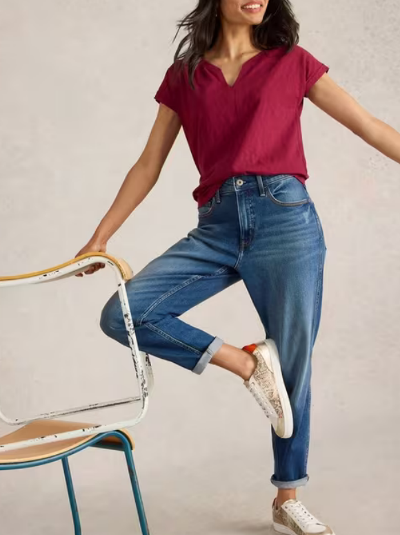 Daily Notch Neck T-Shirt
