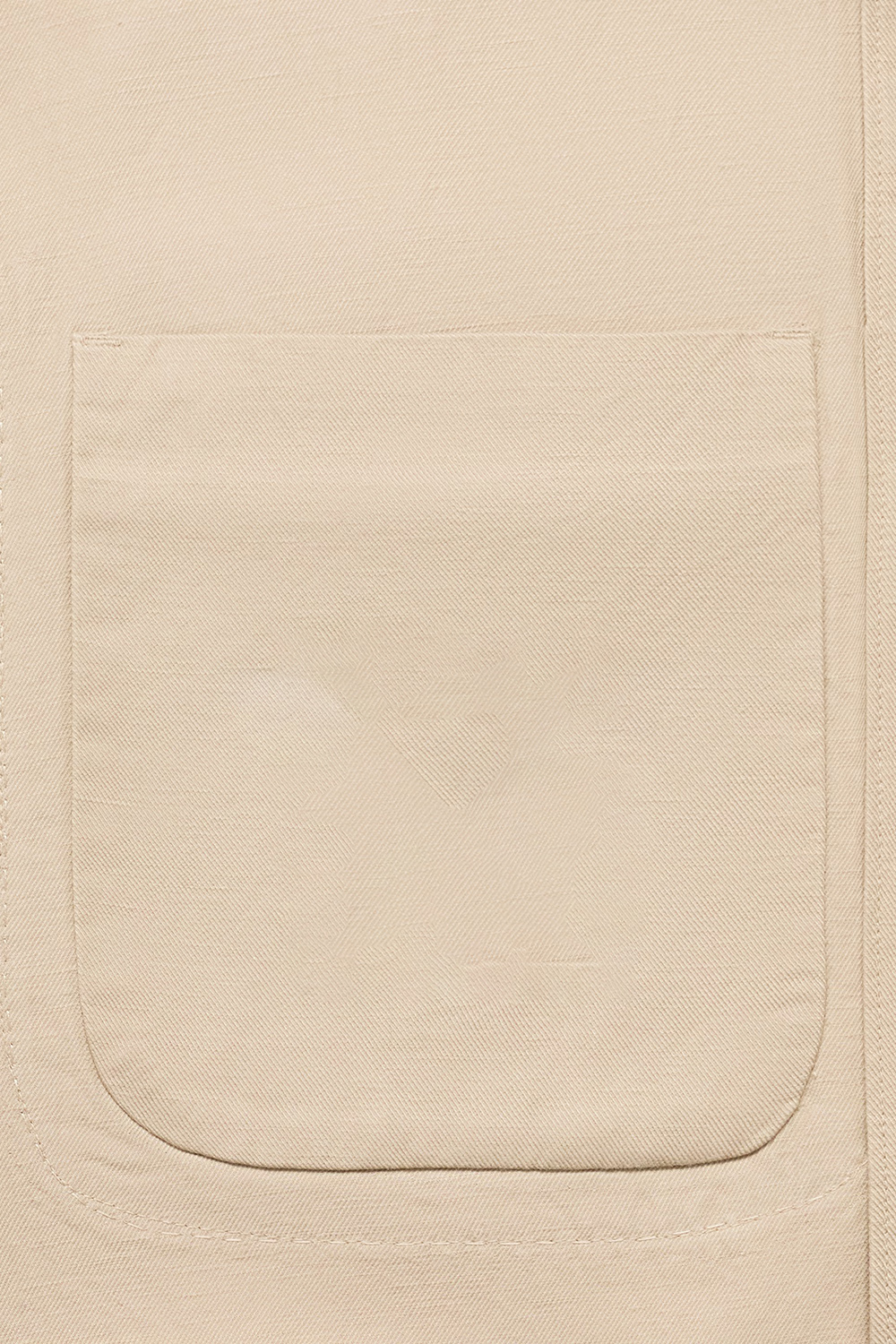 Lyocell Linen Overshirt With Pockets