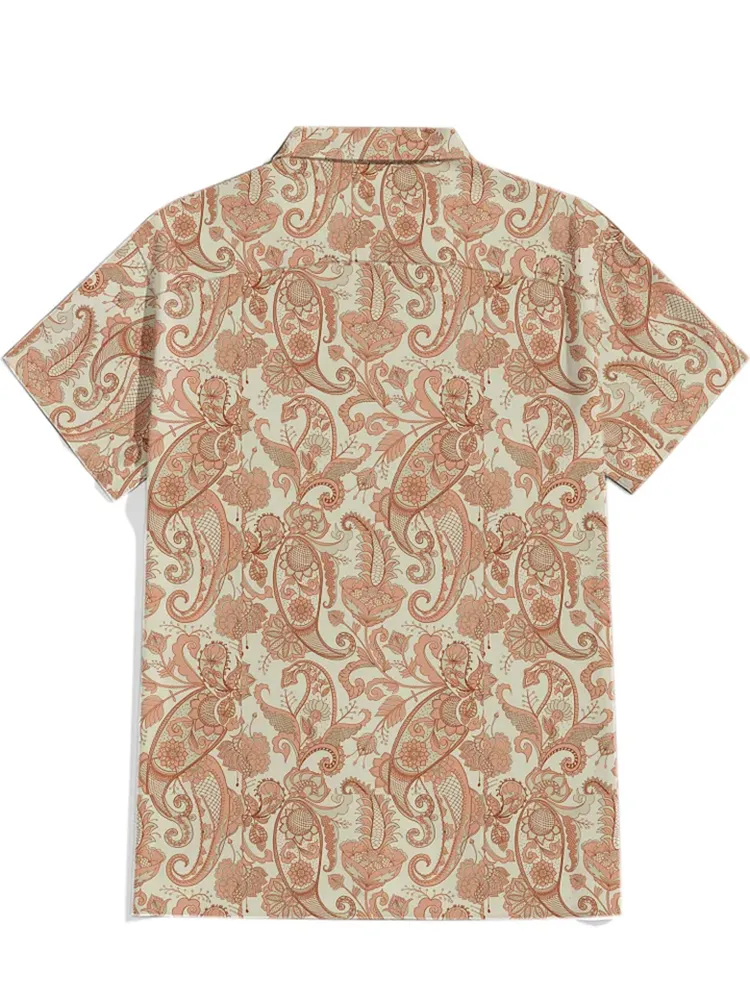 Western Plant Print Shirt