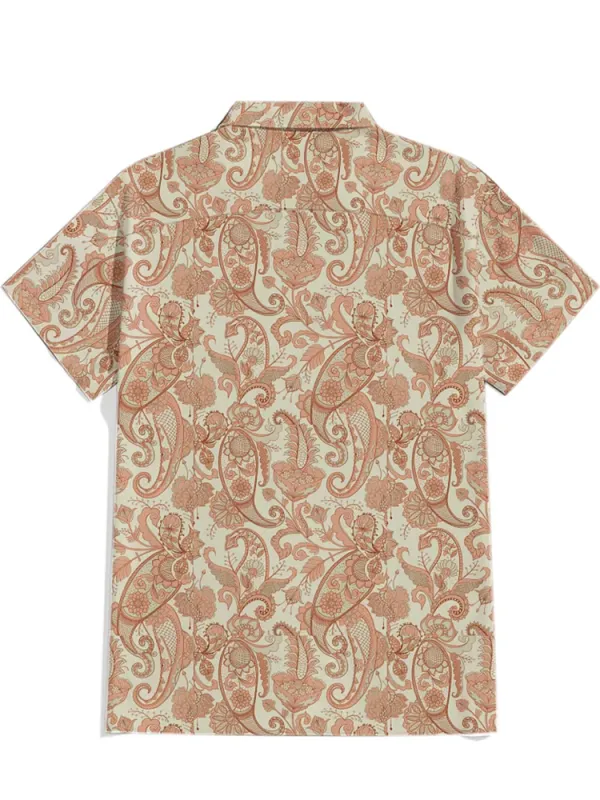 Western Plant Print Shirt