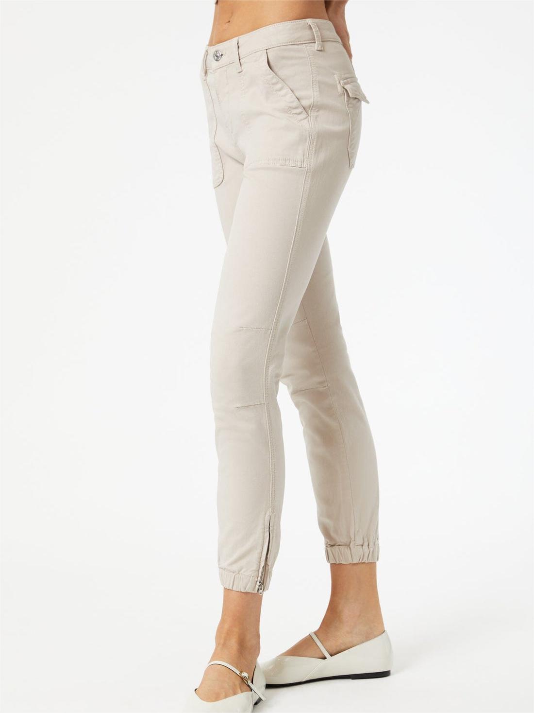 Slim Cargo Cotton Pants