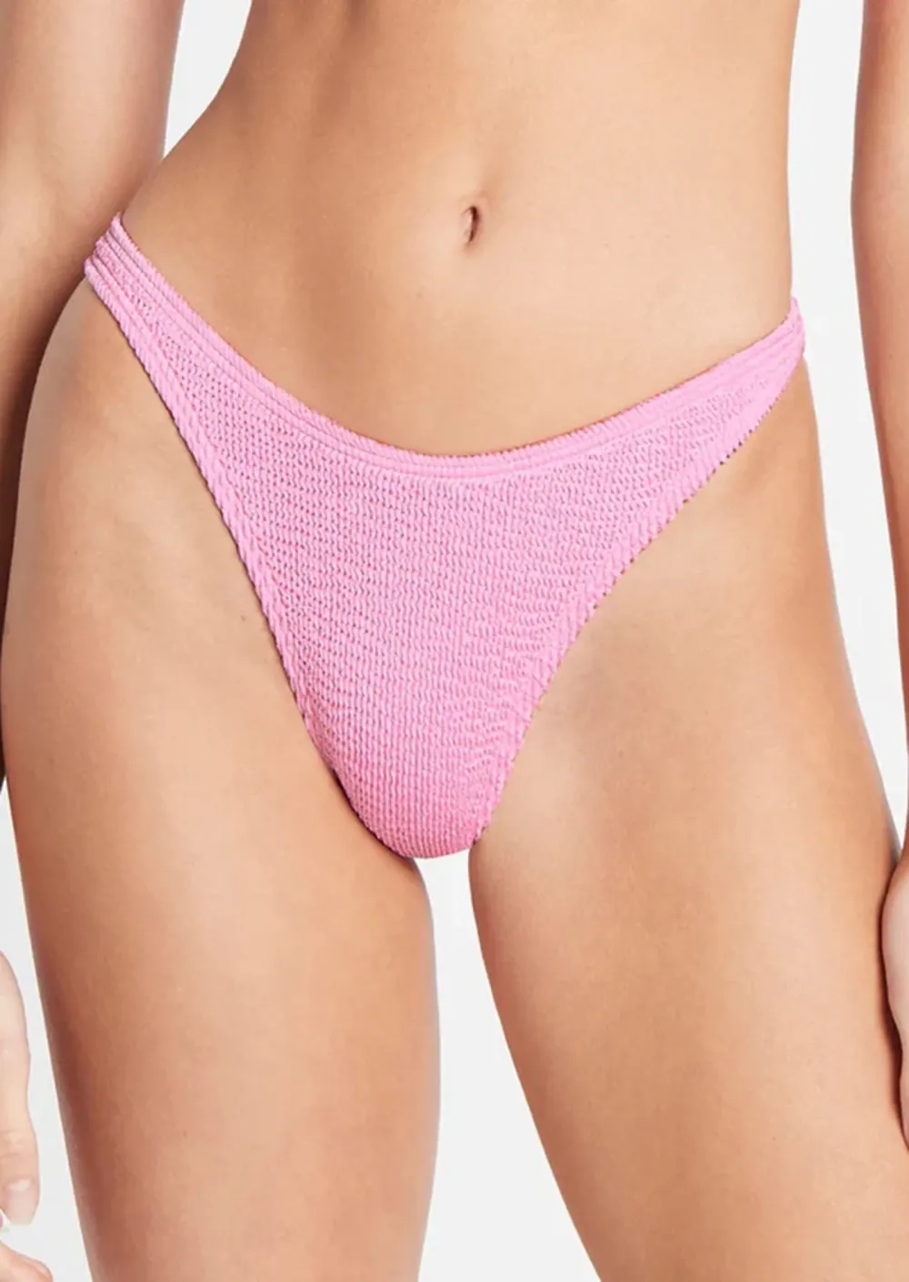 Nylon Yarn Tubular Pleated Two-Piece Swim