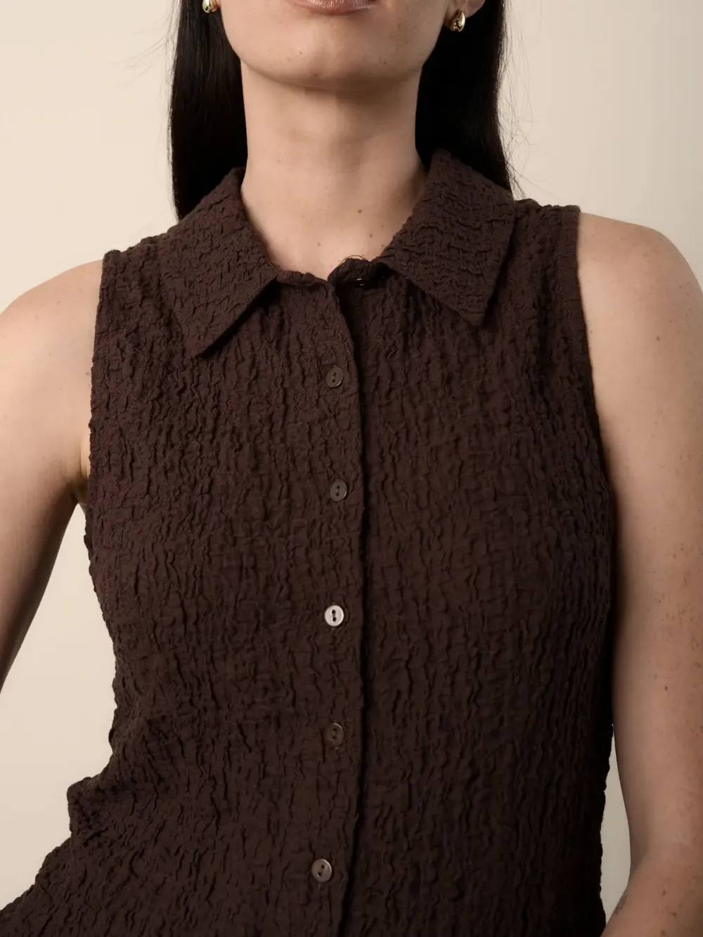 Black Knitted Vest