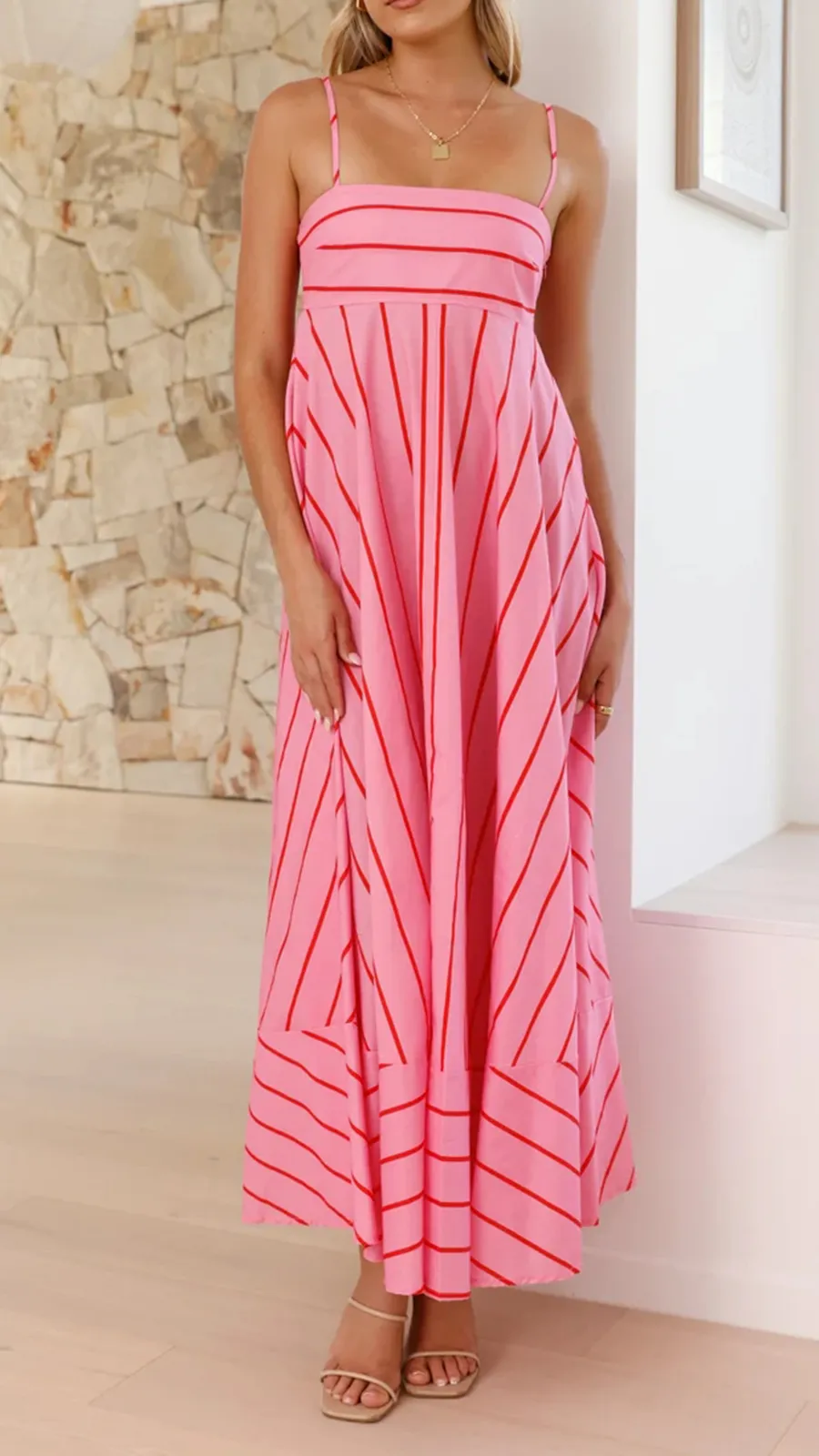 Relaxed Fit Maxi Dress
