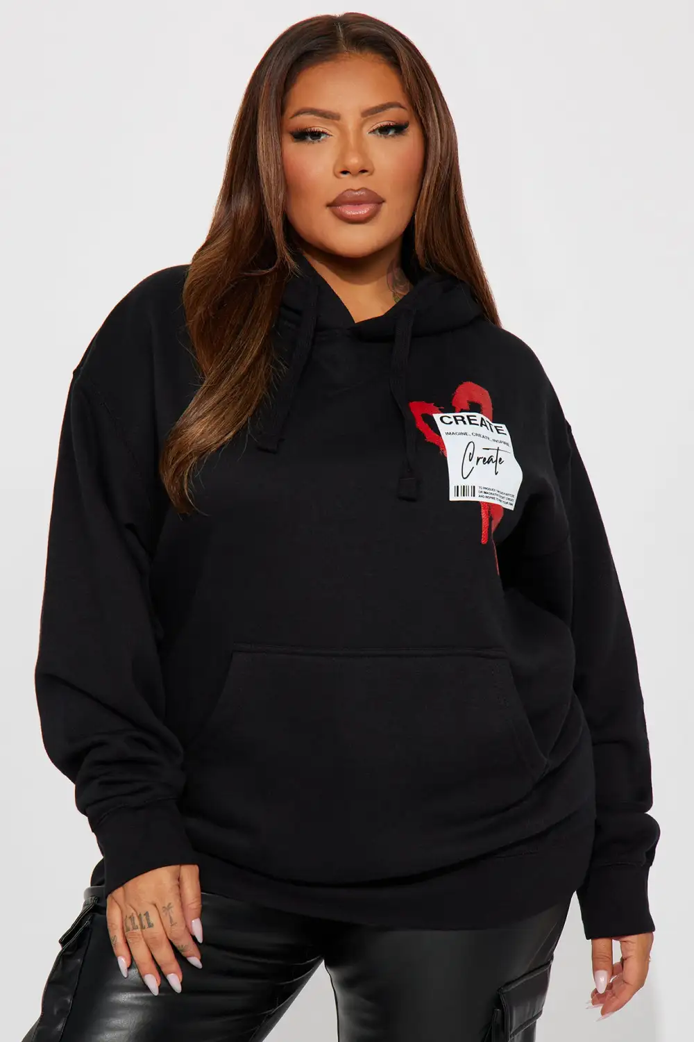 Create What You Love Hoodie - Black