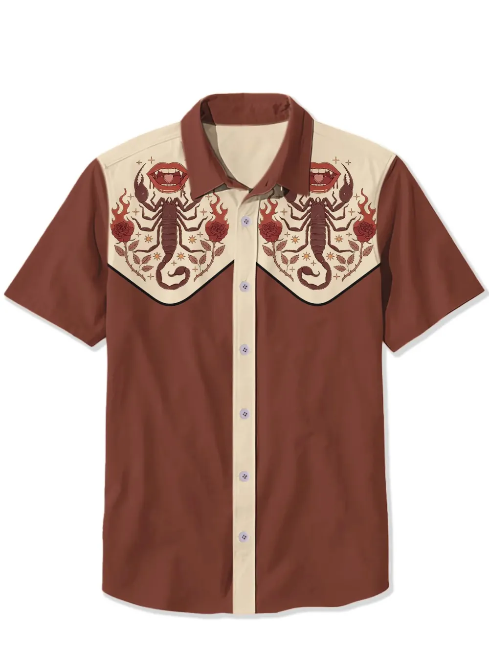 Rose Scorpion Shirt