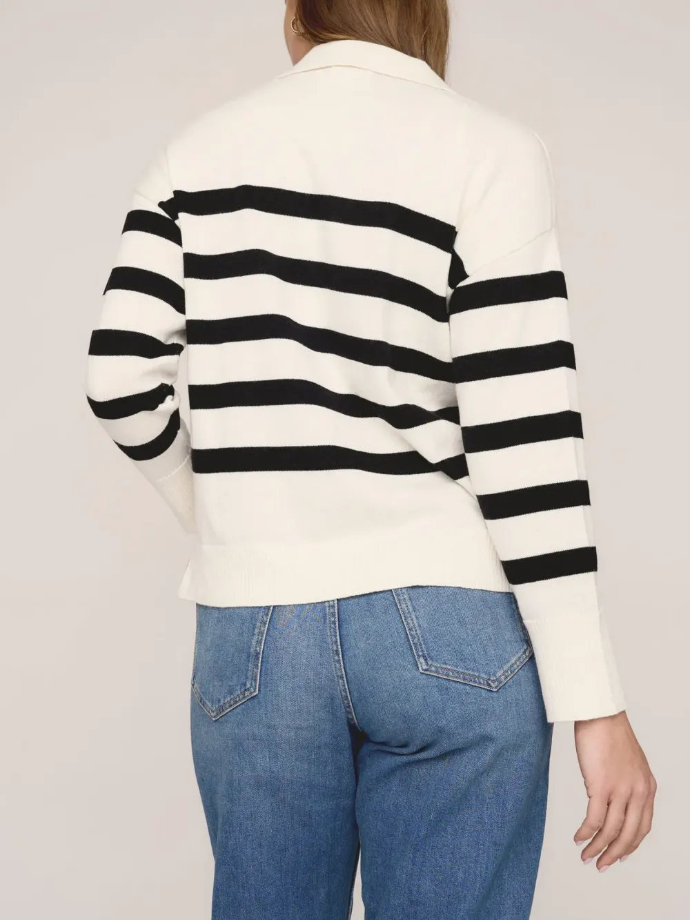 The Cotton Cashmere Henley Sweater
