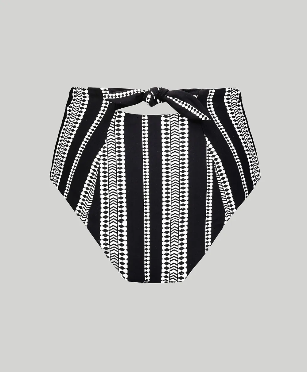 lemlem™ Luchia High-Waisted Bikini Bottom