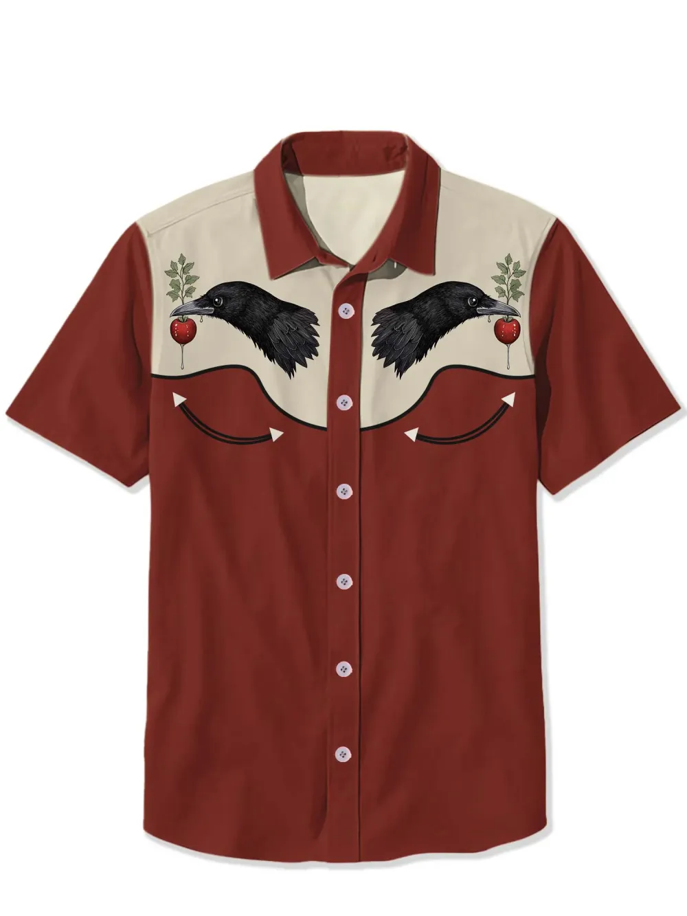 Crow and Red Fruit Shirt