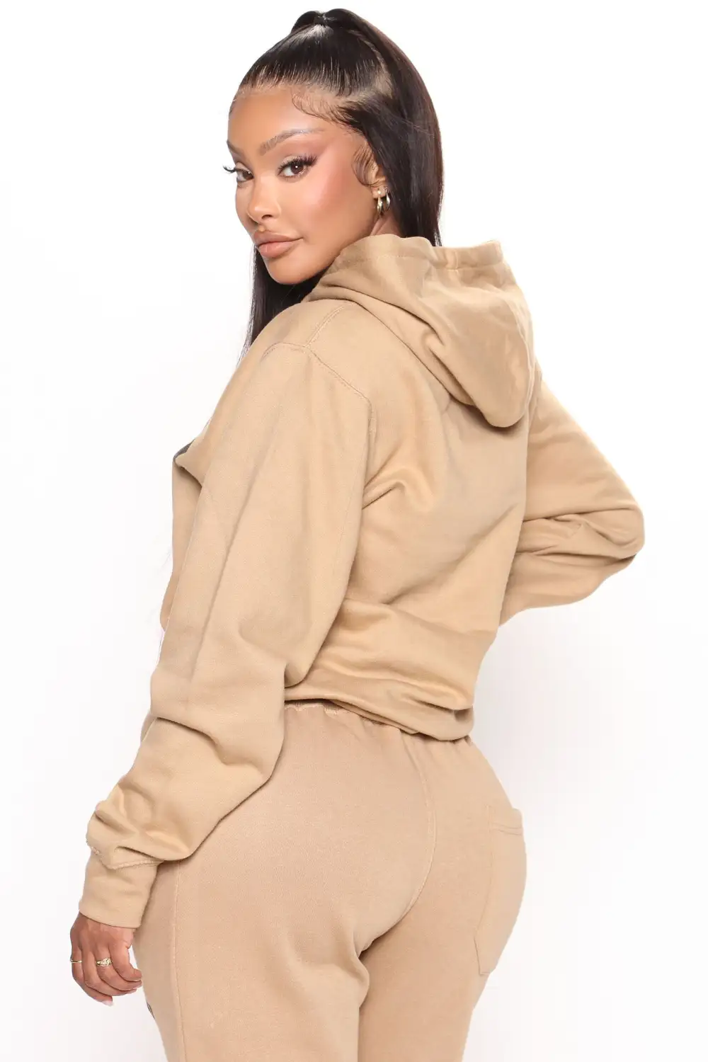Fuck You Have A Nice Day Hoodie - Taupe
