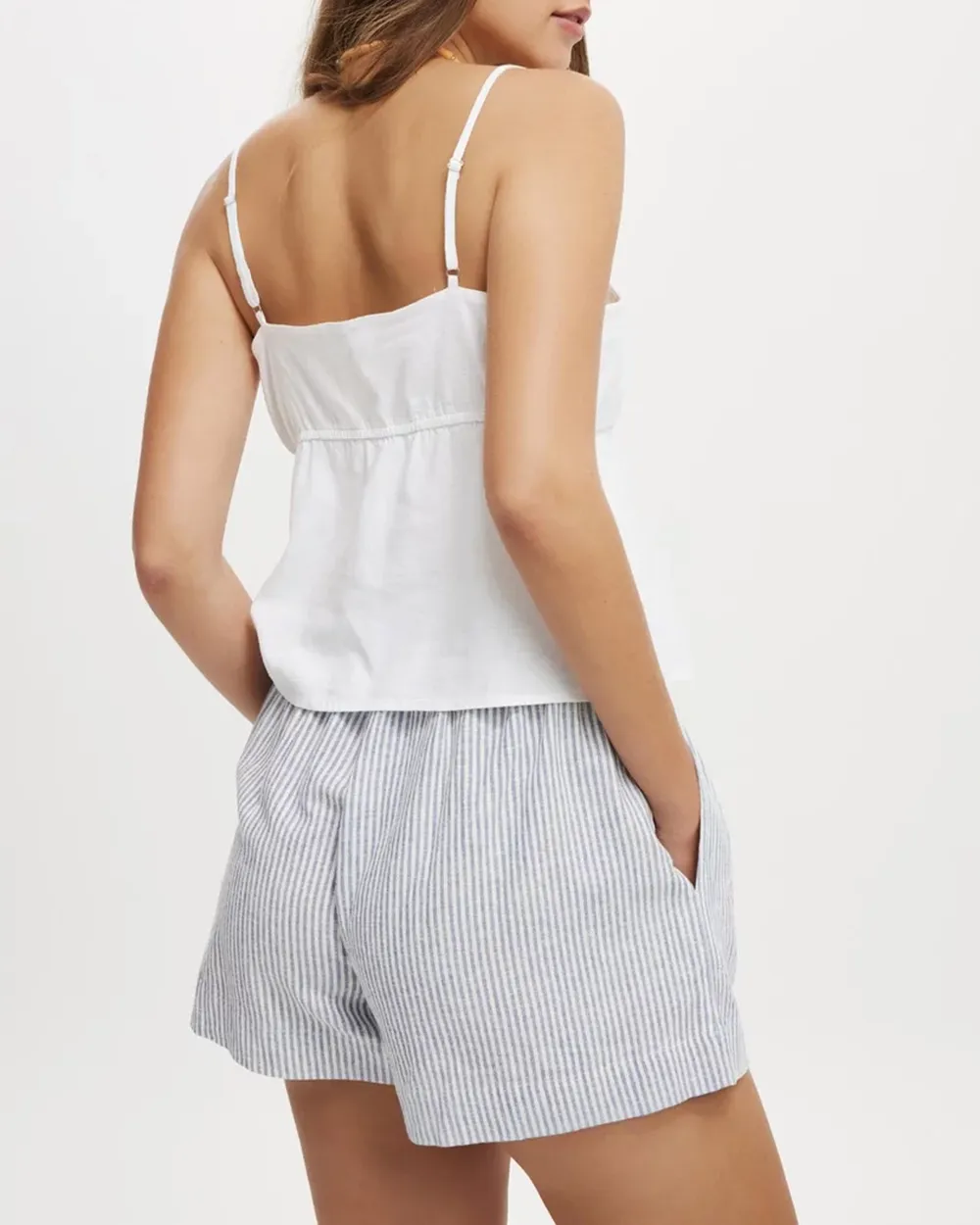 Casual Rolled-Up Shorts