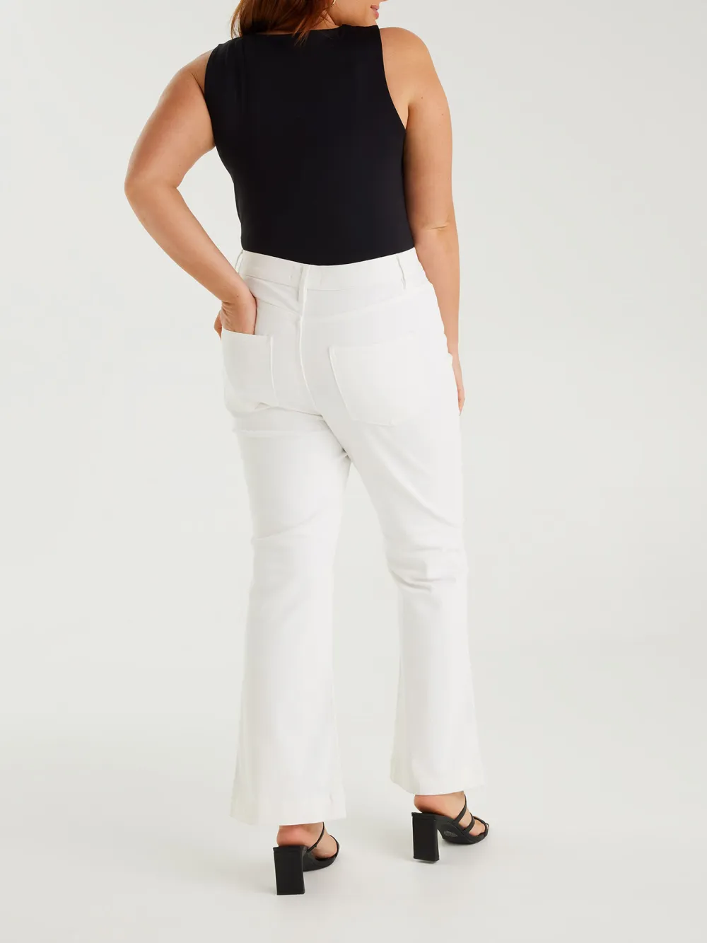 Cotton Bootcut Jean